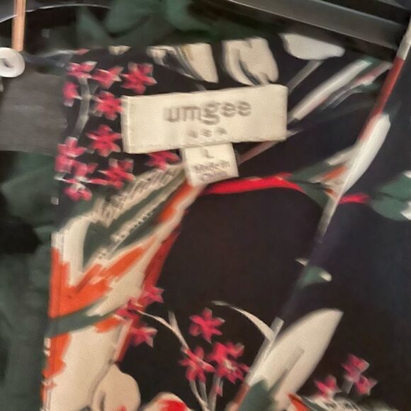 Umgee tropical kimono sleeve jumpsuit - Picture 6 of 6